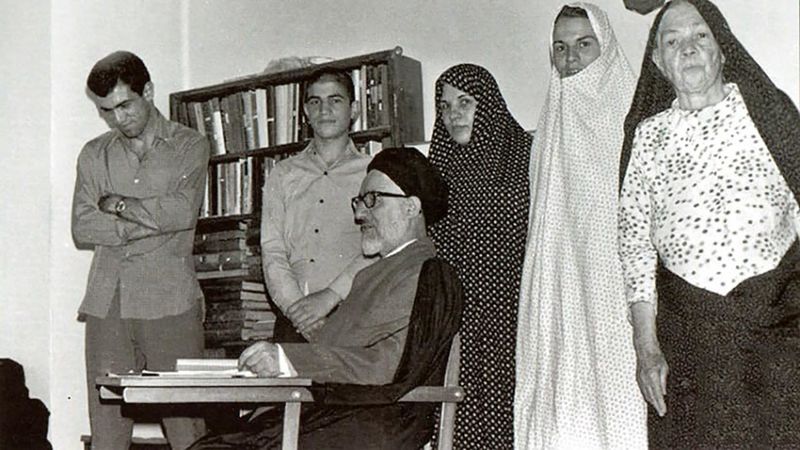 برگی از زندگی آیت الله سید محمود طالقانی - عکس خانوادگی