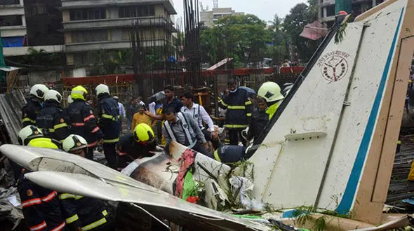 عکس سقوط هواپیما در منطقه سارودی +عکس 