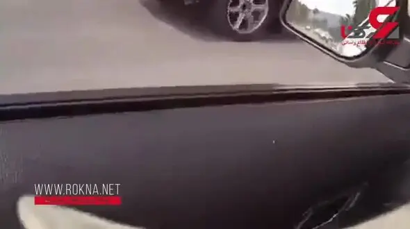 شیوه عجیب پلیس برای متوقف کردن ماشین فراری ها + تصویر