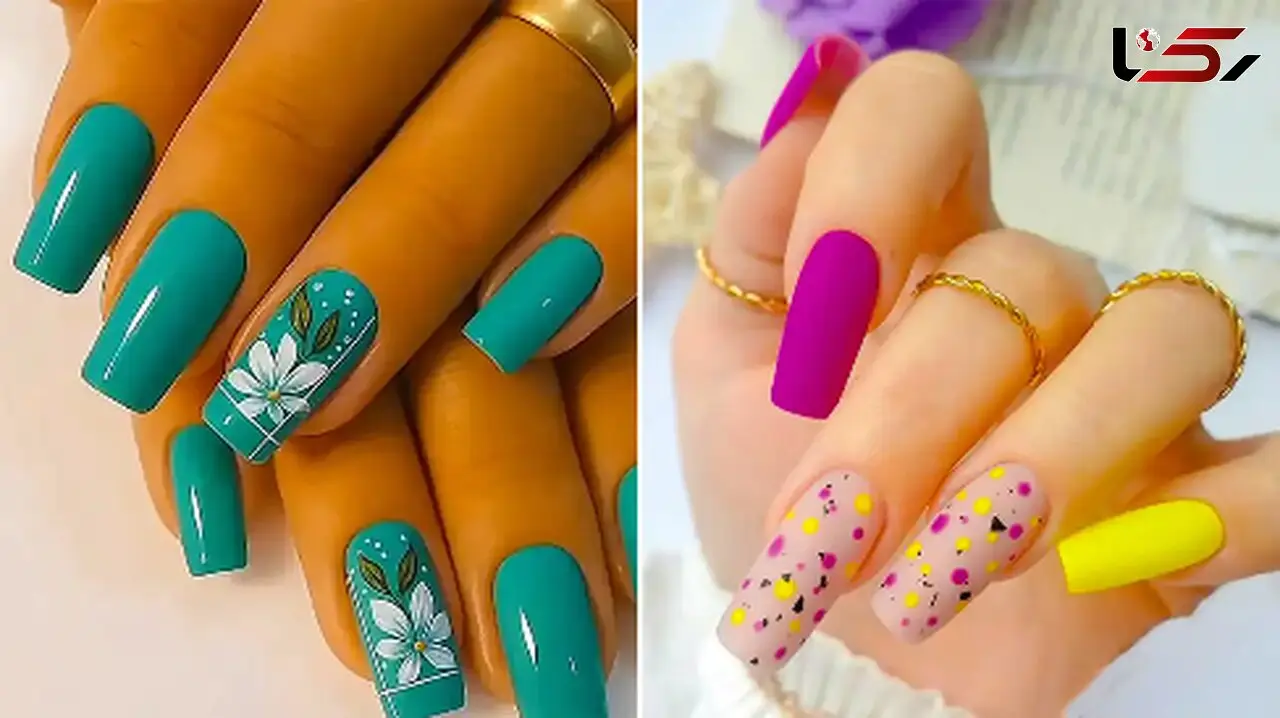 15 طرح شیک و بی‌نقص برای کاشت ناخن باکلاس