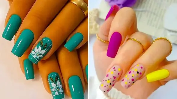 15 طرح شیک و بی‌نقص برای کاشت ناخن باکلاس