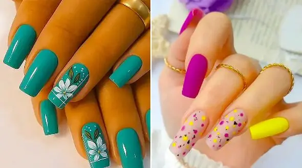 15 طرح شیک و بی‌نقص برای کاشت ناخن باکلاس