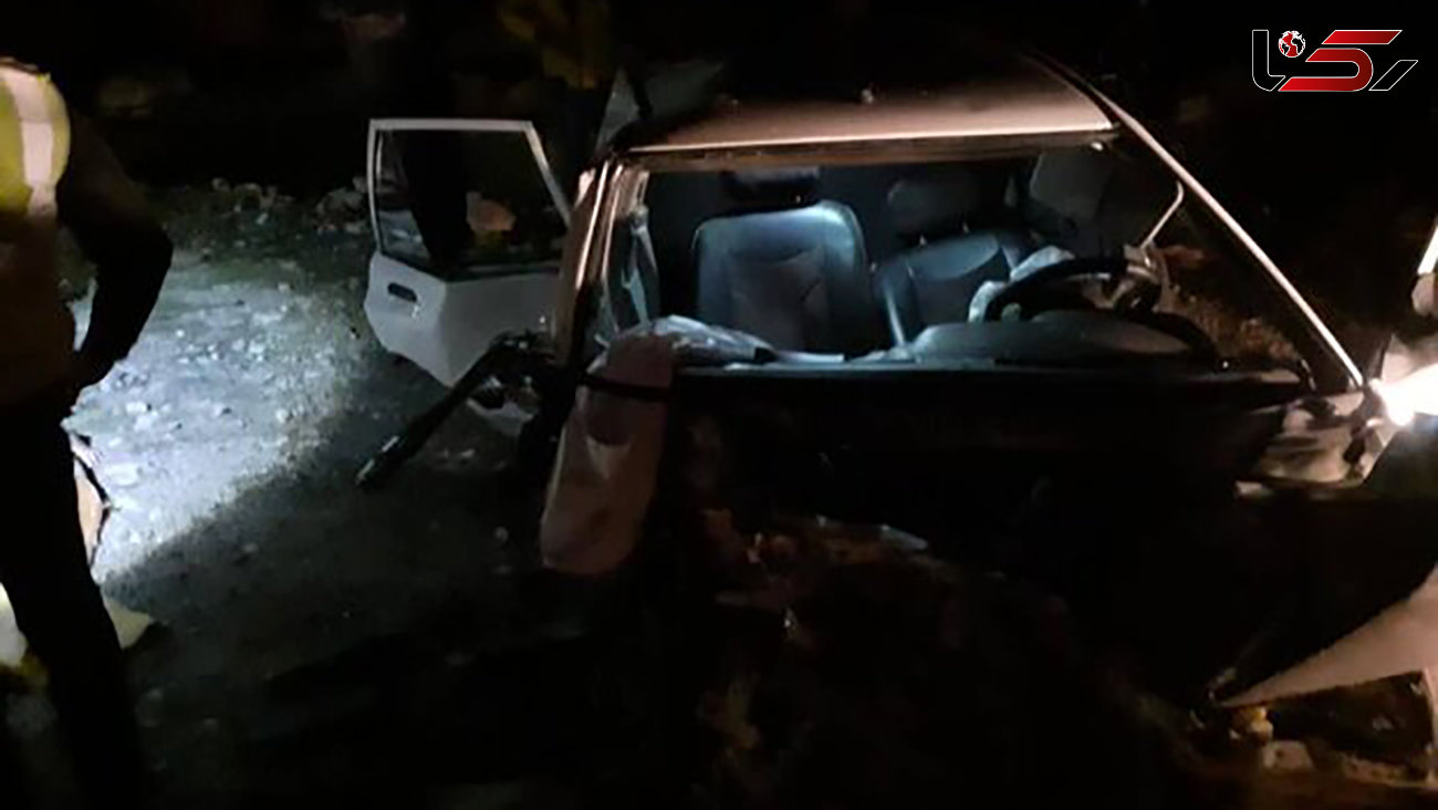 واژگونی خونین پژو 206 در نجف آباد / 5 نفر راهی بیمارستان شدند