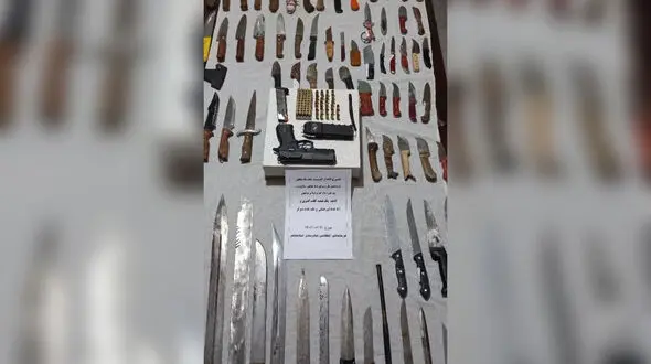 شبیخون پلیس به 145 شرور خطرناک و کش 106 سلاح سرد وگرم در اسلامشهر