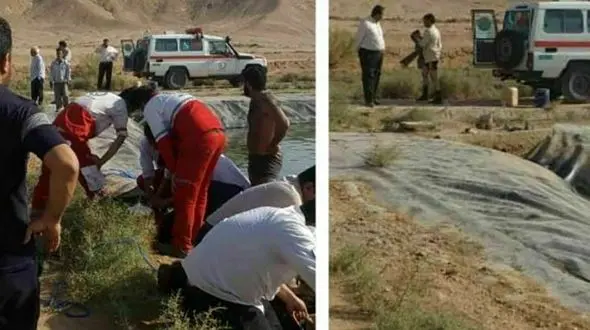 مرگ تلخ 2 نوجوان اصفهانی در استخر پرورش ماهی + عکس