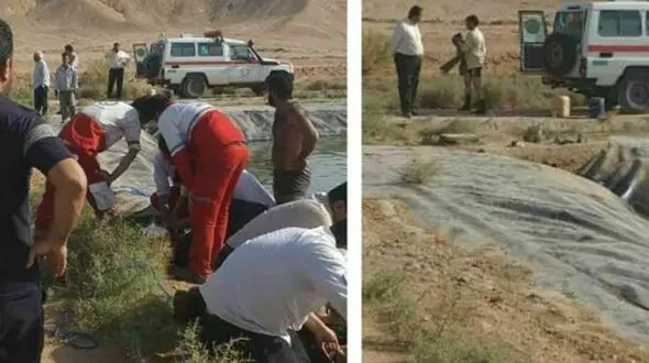 مرگ تلخ 2 نوجوان اصفهانی در استخر پرورش ماهی + عکس