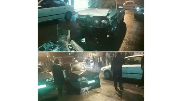 تعقیب و گریز پلیس در بندرانزلی حادثه آفرید