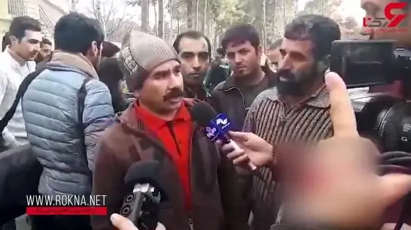 لحظه غش کردن یک زن سر صحنه سقوط هواپیما/ این زن کیست ؟ + فیلم