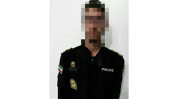 پلیس قلابی در حوالی میدان امام حسین(ع) دستگیر شد + عکس 