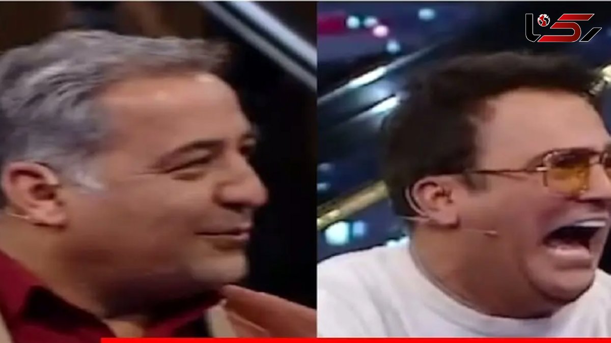 سکانس خندان؛ آقاهه رو آوردن برنامه بخونه بلد نیست داد بیداد میکنه حامد آهنگی غش میره