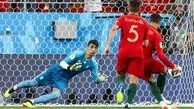 فیلم / عذرخواهی زیبای دختر علیرضا بیرانوند از رونالدو به زبان انگلیسی / ببخشید پدرم پنالتی تو را گرفت