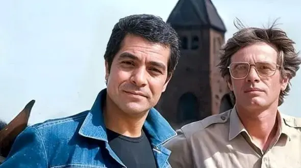 چهره جوان و تیپ جالب «بهروز وثوقی، هوشنگ حسینی و چنگیز وثوقی»؛ سال 48