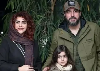 عکس/ عشق محسن کیایی به خانواده‌اش حد و مرز نداره/ حتی وقتی با دخترشه بازم فکر خانومش از سرش بیرون نمیره....