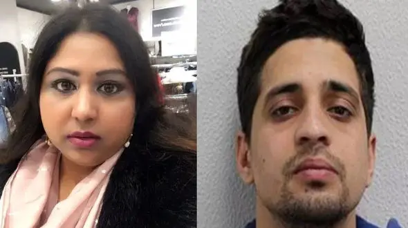 حمله وحشیاه مرد پاکستانی با چاقو به همسر و فرزندش+ عکس