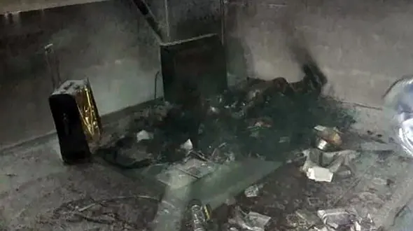 مرد یزدی در آتش سوزی یک زیر زمین کشته شد