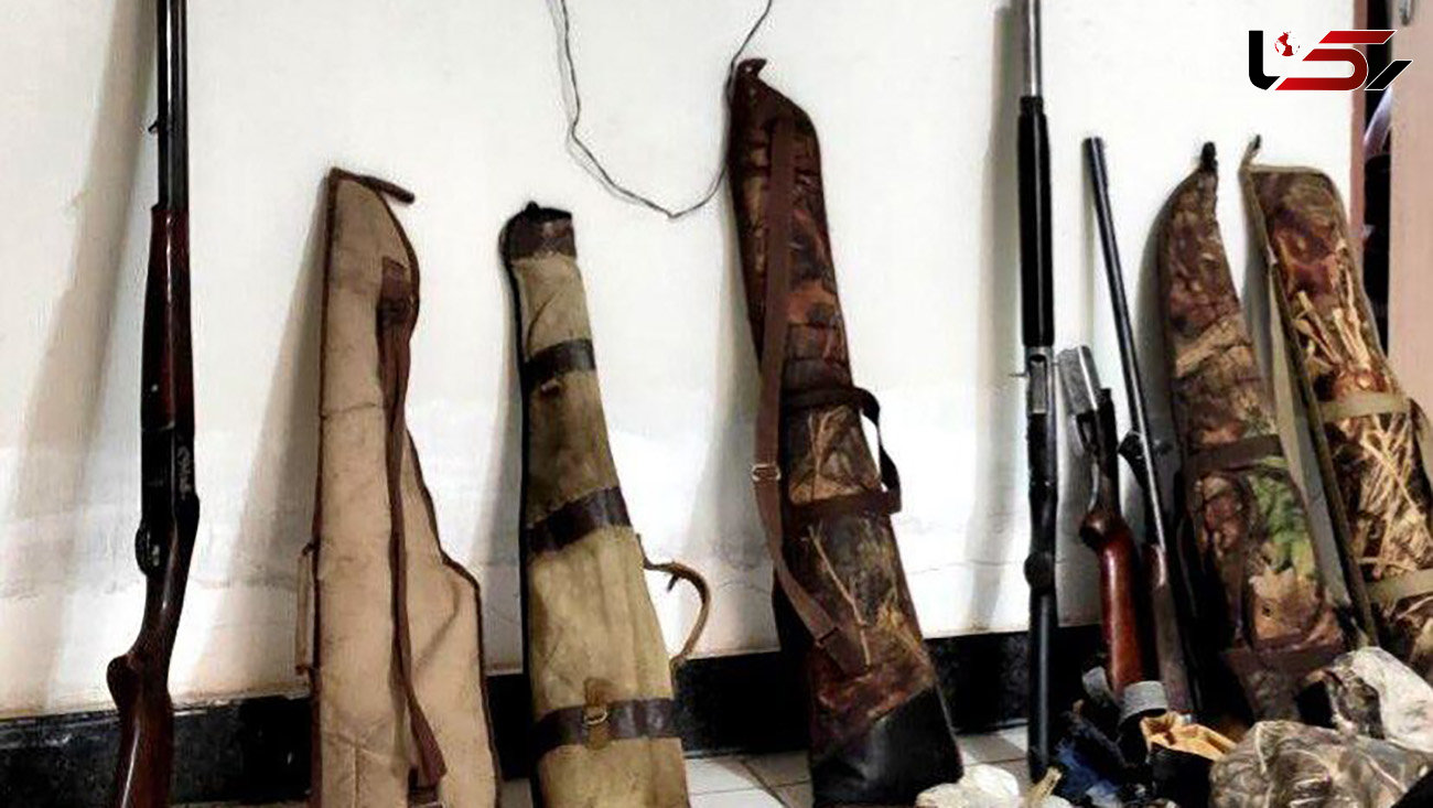 دستگیری 8 شکارچی متخلف در پیرانشهر
