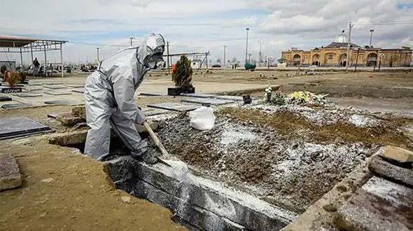 روی اجساد جان باختگان کرونا آهک ریخته نمی‌شود/ عمق قبر حداقل ۲ متر باید باشد