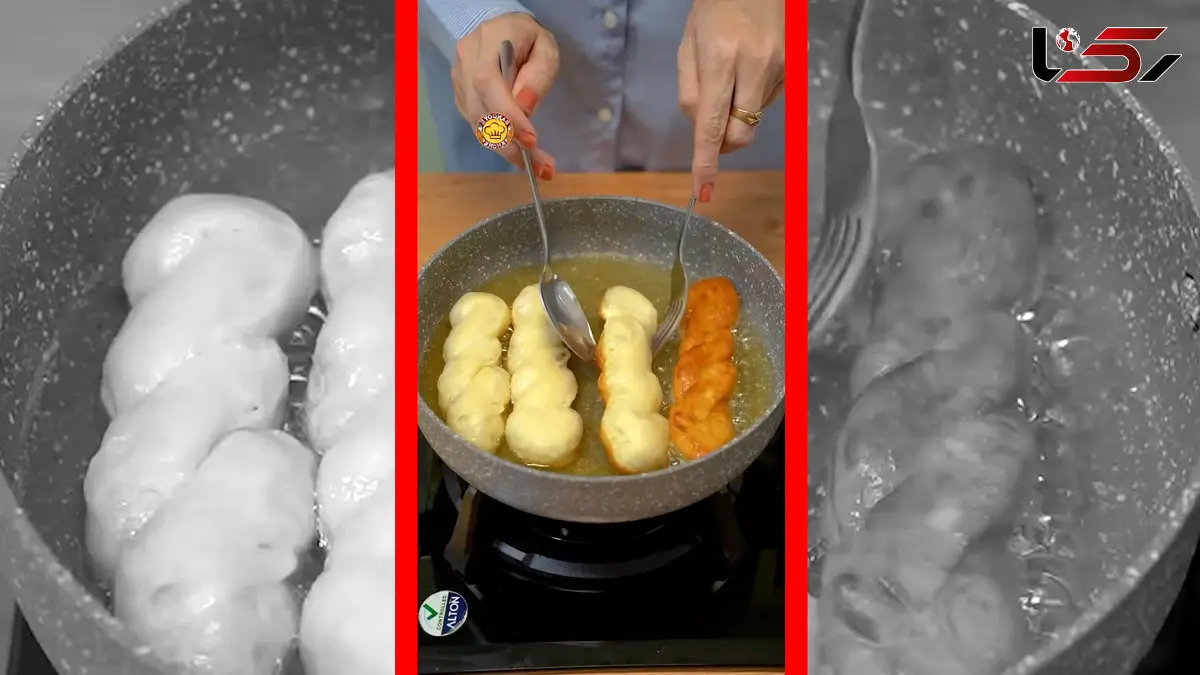 فیلم طرز تهیه پیراشکی با ظاهر گیسو زیبا