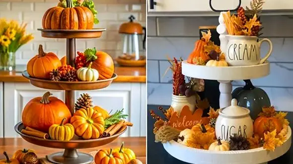 15 مدل دکوری پاییزی ملایم و مینیمال با چیدمان حرفه‌ ای