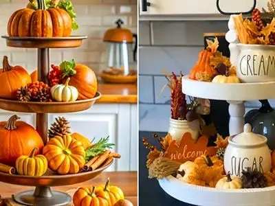 15 مدل دکوری پاییزی ملایم و مینیمال با چیدمان حرفه ای