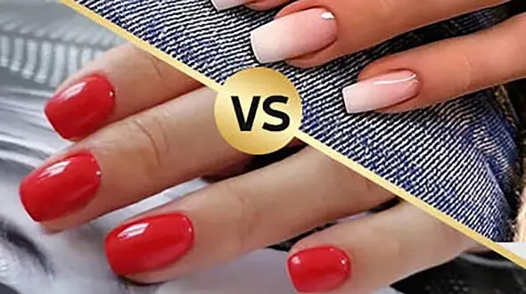 تفاوت کاشت ناخن با ژلیش / کدام ماندگارتر و گران تر است؟