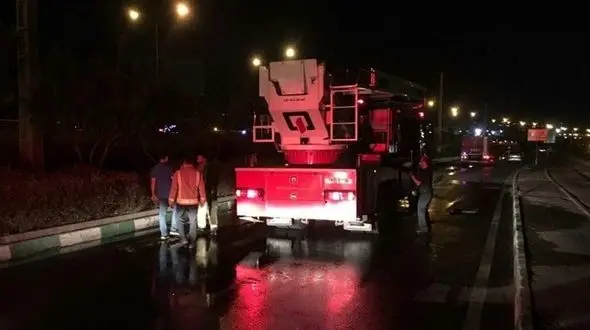 وحشت بامدادی در برج 22 طبقه شرق تهران ! / همه جا در آتش بود! + عکس های لحظه حادثه 