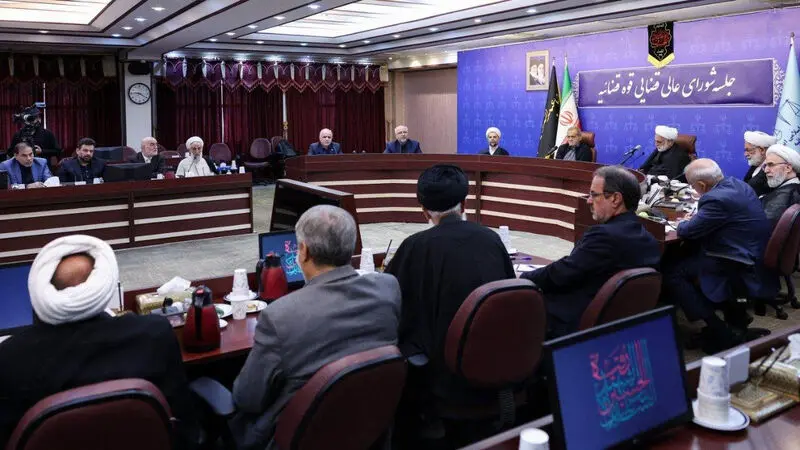 مسعود پزشکیان، امروز (دوشنبه ۲۹ تیرماه ۱۴۰۵ ) در جلسه شورای عالی قضائی