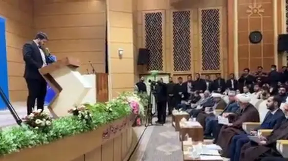 دادخواهی یک دانشجو از وضعیت آب شرب و محیط زیست اردبیل رو در رو با اژه ای + فیلم