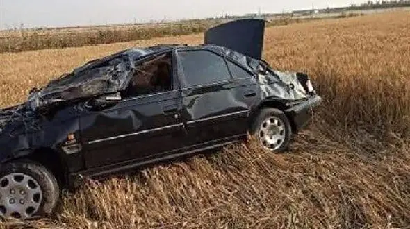 خودروی فرماندار گالیکش واژگون شد