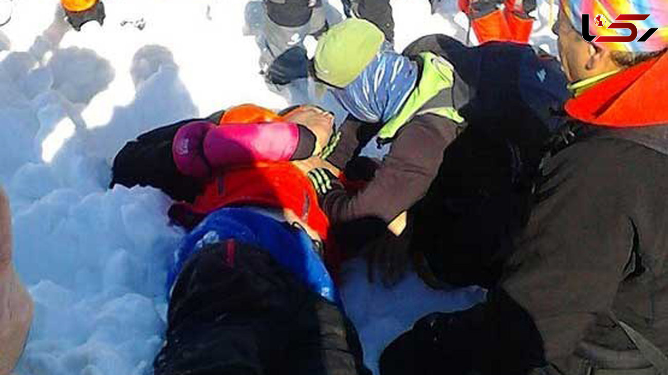  14 ساعت عملیات برای نجات کوهنورد گیر افتاده 