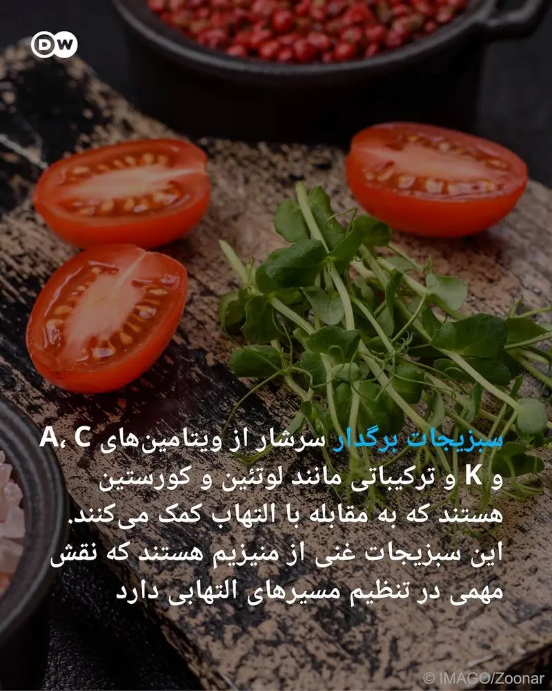سبزیجات برگدار