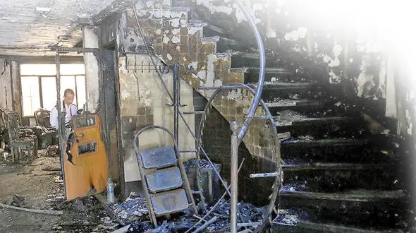 مادر و 2 کودک مشهدی زنده زنده در آتش سوختند + عکس اجساد 16+