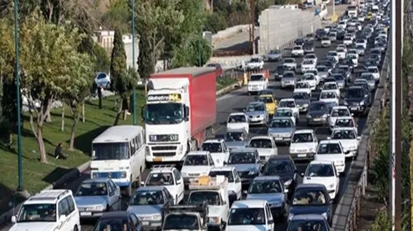 ترافیک سنگین در ورودی پایتخت