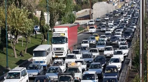 ترافیک سنگین در ورودی پایتخت