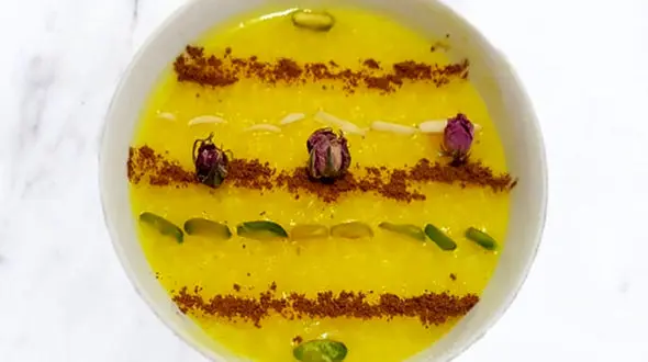 شله زرد نذری (برای 100 نفر)