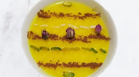 شله زرد نذری (برای 100 نفر)