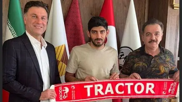 مهدی ترابی به تراکتور پیوست