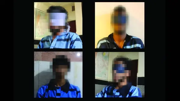 عکس های 4 تروریست حمله به پاسگاه راسک / غافلگیرانه دستگیر شدند + جزییات