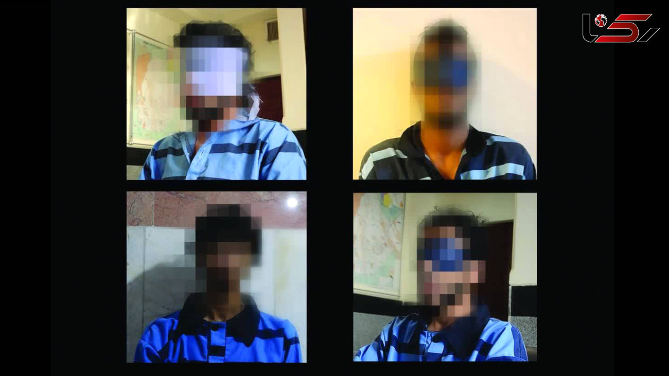 عکس های 4 تروریست حمله به پاسگاه راسک / غافلگیرانه دستگیر شدند + جزییات