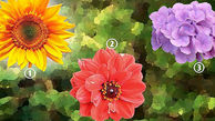 تست : کدام گل را انتخاب می کنید ! / عاشق باوفایی هستید ؟! 