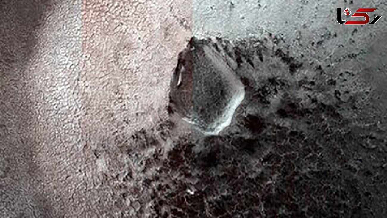 عکس/دیده شدن کوهی از عنکبوت‌ در سطح مریخ