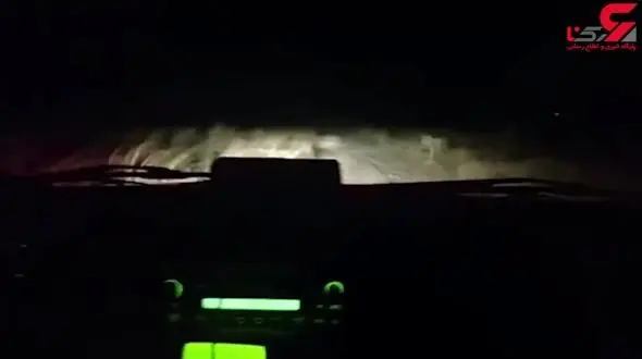 نجات ۶ نفر در شیره کوه کرمان پس از ۹ ساعت تلاش امدادگران + فیلم