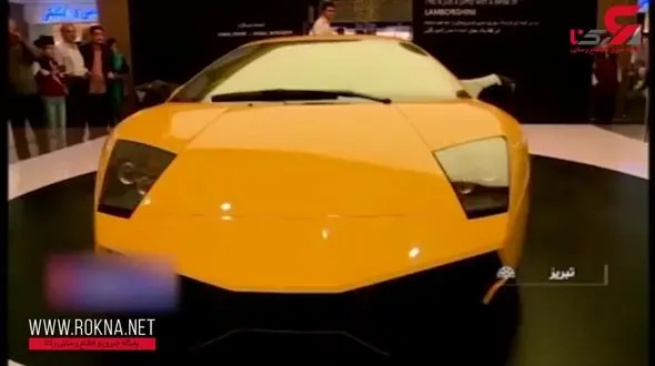 خودنمایی متخصصان داخلی با رونمایی از لامبورگینی ایرانی + فیلم 