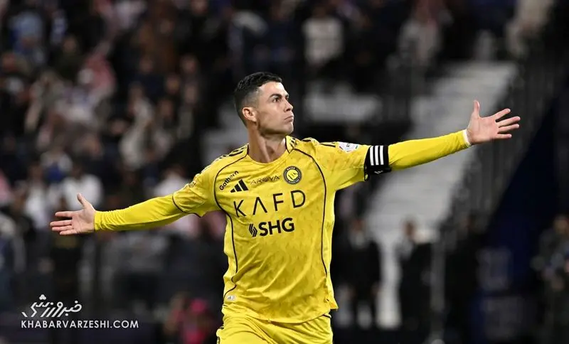 شادی گل کریستیانو رونالدو