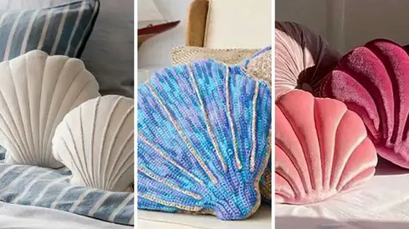 دکوراسیون اتاق با کوسن صدفی | 15 طرح جذاب و مدرن برای خانه شما