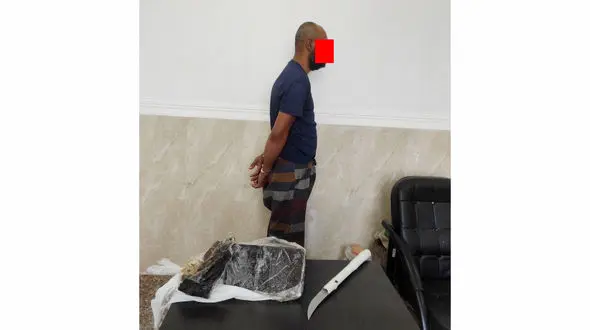 بازداشت مرد آبادانی که محموله ممنوعه داشت + عکس