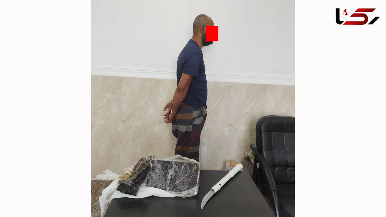 بازداشت مرد آبادانی که محموله ممنوعه داشت + عکس