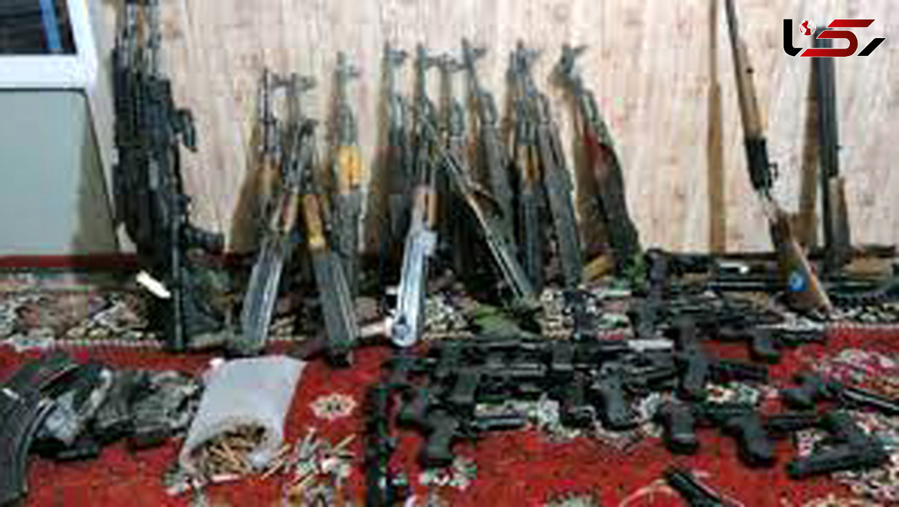 انهدام یک باند قاچاق اسلحه و مهمات جنگی در آذربایجان غربی / با گروهک های  تروریستی در ارتباط بود