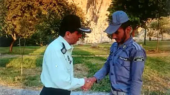 نجات جان کودک غرق شده در بیستون
