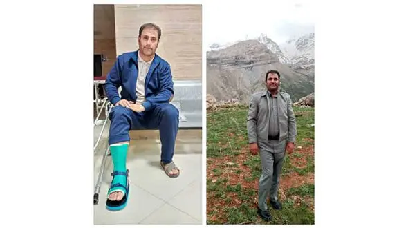 محیط بان زیر ماشین مرد فراری له شد + عکس